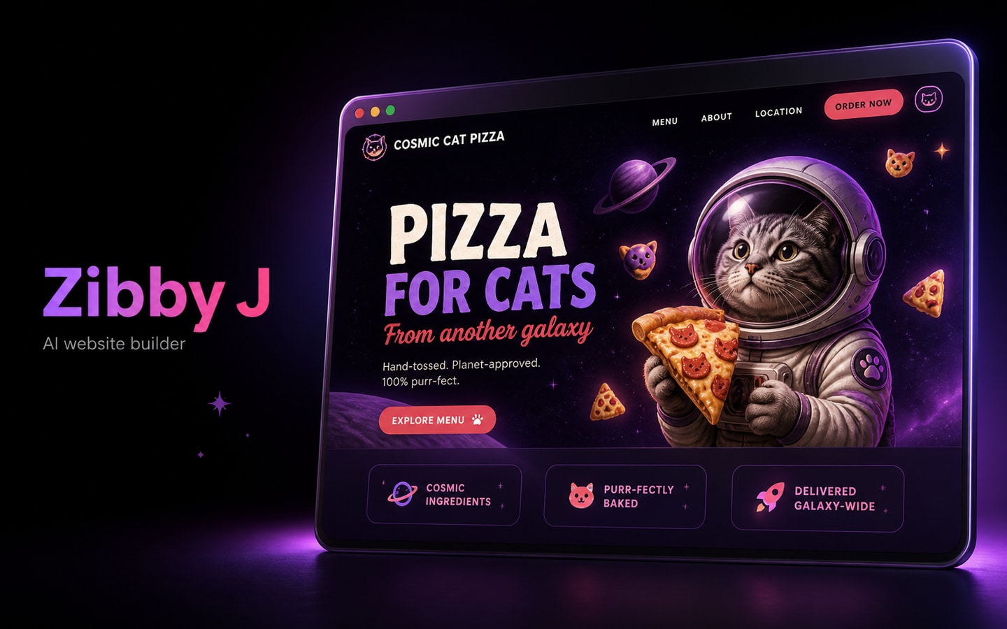 ZibbyJ website preview